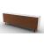 Universal Ceramic/Wood/Glass Customizable Sideboard w/4 Doors & Metal Feet