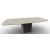 Yoroi W98.4-inch Ceramic/Metal/Wood Customizable Elliptical Dining Table