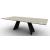 Icaro W98.4-inch Ceramic/Wood Customizable Rectangular Dining Table