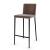 Aida Fabric/Metal Customizable Counter Stool