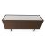 Horizon Ceramic/Wood/Metal Customizable Sideboard w/3 Doors & Metal Feet