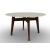 Abrey Wood/Ceramic Round Dining Table
