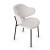 Holly Fabric/Metal Customizable Dining Armchair