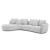 Hamilton Boucle Fabric Sectional Sofa