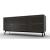 Universal Ceramic/Wood Customizable Sideboard w/3 Glass Doors & Metal Legs