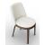 Adel Fabric/Wood Customizable Dining Chair