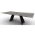 Icaro W98.4-inch Ceramic/Wood Customizable Rectangular Dining Table