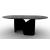 Twins Metal/Ceramic Oval Dining Table