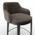 Adel Fabric/Wood Customizable Counter Stool