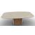 Yoroi W78.7-inch Ceramic/Metal/Wood Customizable Elliptical Dining Table