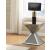 Noralie 84902 Mirrored/Faux Diamonds End Table, Square