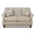 Burbank Fabric Tufted Loveseat w/Pillows