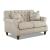 Burbank Fabric Tufted Living Room Set