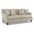Burbank Fabric Tufted Sofa w/Pillows
