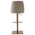 K C418A-56 Eco Leather Barstool