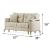 Kazan Chenille Living Room Set