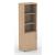 Uni Melamine Office Lockable Cabinet w/Door & 3 Shelves