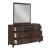 Kenzo 6-Drawer Wood Veneer Dresser