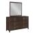 Kenzo 6-Drawer Wood Veneer Dresser