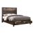Kenzo Wood Veneer Queen Size Bed with Storage Drawers & LED Lighting