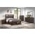 Kenzo Wood Veneer Queen Size Bed with Storage Drawers & LED Lighting