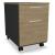 Basic Office Lockable Mobile Pedestal w/1 Drawer, 1 File Drawer & Pencil Tray
