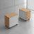 Basic Office Lockable Mobile Pedestal w/3 Drawers & Pencil Tray