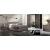 Platinum Kleo Nabuk Platform Bedroom Set w/Storage