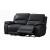 Hailey Leather/PVC Reclining Loveseat