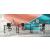 Mobility Step Melamine Sit-Stand Office Single Desk