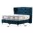 Kuka Tufted Velvet Bed, Queen Size