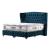 Kuka Tufted Velvet Bed, Queen Size