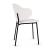 Holly Fabric/Metal Customizable Dining Armchair
