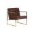 Lexington Tufted Velvet Accent Armchair
