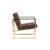 Lexington Tufted Velvet Accent Armchair