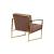 Lexington Tufted Velvet Accent Armchair