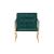 Lexington Tufted Velvet Accent Armchair