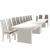 Largo Wood Extendable Dining Table