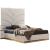 Laura Velvet/Wood Regular Bedroom Set