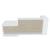 Valde 116-inch Straight Reception Desk w/Right Counter Top