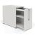 Boxi Office Lockable Storage Tower w/2 Shelves & Pencil Tray