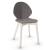 Basil Polypropylene/Leather/Wood Dining Chair