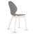 Basil Polypropylene/Leather/Wood Dining Chair
