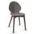 Basil Leather/Wood Dining Chair