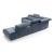 Brussels 5-Piece Microfiber Left-Arm Chaise Facing Storage Sleeper Sectional