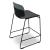 Lena Tall Backrest Kitchen Stool