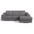 Leonard Leather Modular Customizable Sectional Sofa