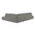Leonardo Premium Leather Sectional, Right Hand Facing