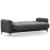 Levi Polyester Convertible Storage Sofa