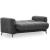 Levi Polyester Convertible Storage Loveseat